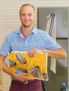 Rick with Bee Dance cover