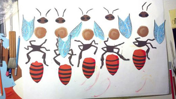 Early Layout of Bees