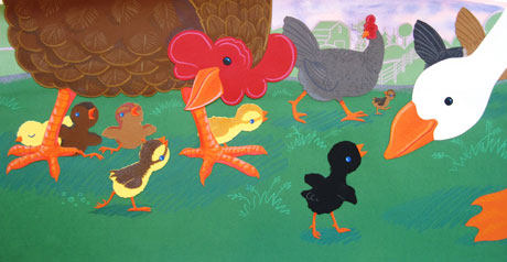 Aunty Hen and Aunty Goose